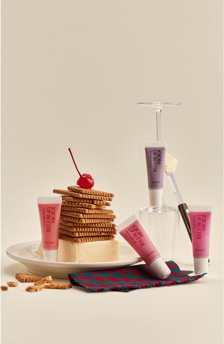 PINKWONDER Jojoba Lip Butter, Alternate, color, Mute Burgundy