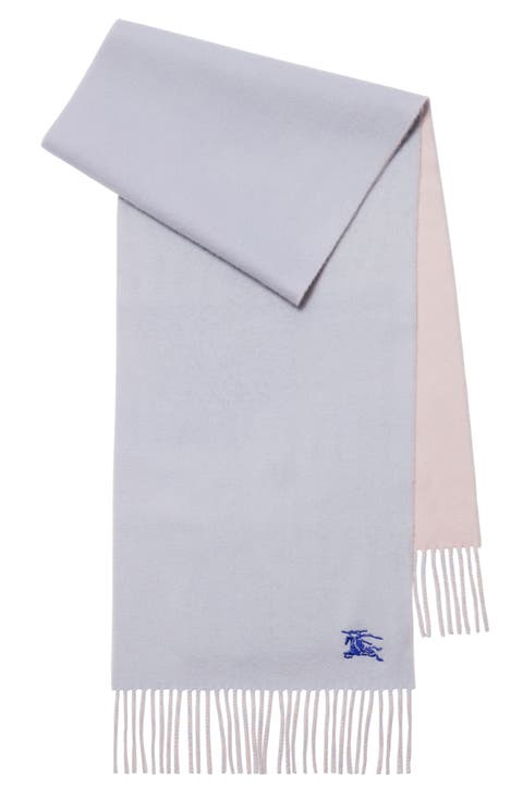 Embroidered EKD Reversible Cashmere Scarf