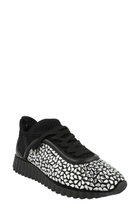 Crystal Embellished Sneaker (Women)