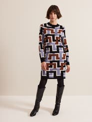 Phase Eight Brianna Crew Neck Knitted Dress