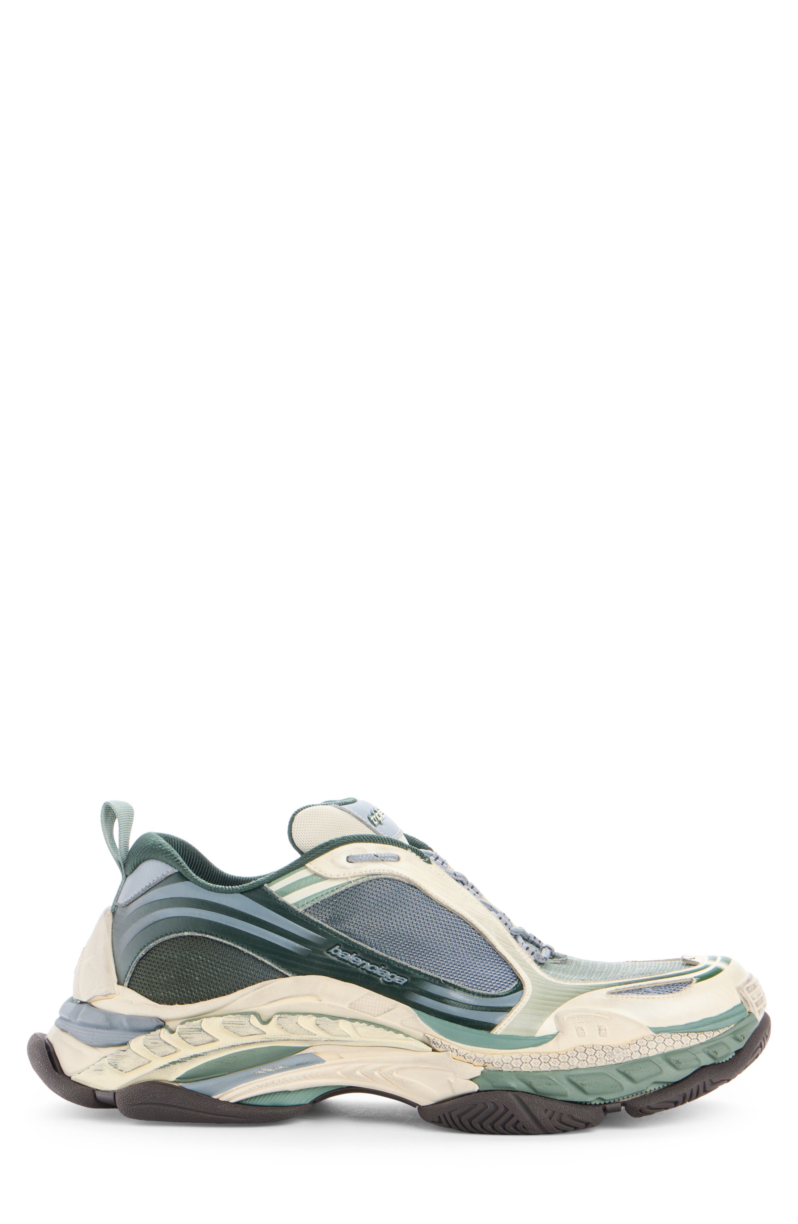 Triple S 2 Sneaker, Alternate, color, 4491 GREEN MIX/ BEIGE/ GREY