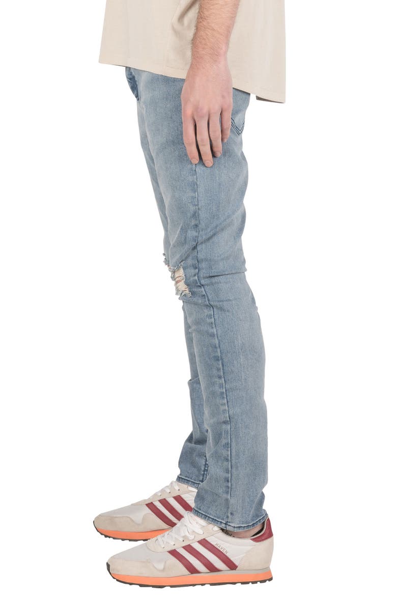 Joe Blow Destroyed Denim Jeans, Alternate, color, MINERAL BLUE