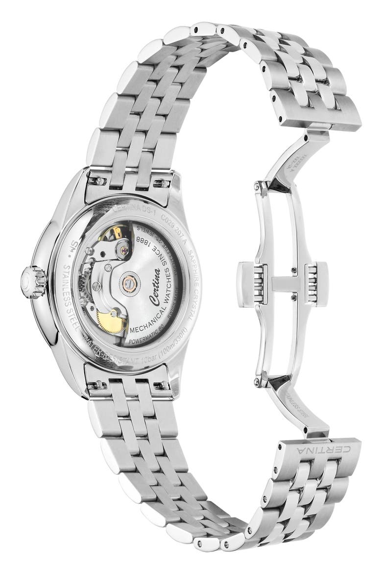 DS 1 Automatic Bracelet Watch, 38mm, Alternate, color, STAINLESS STEEL