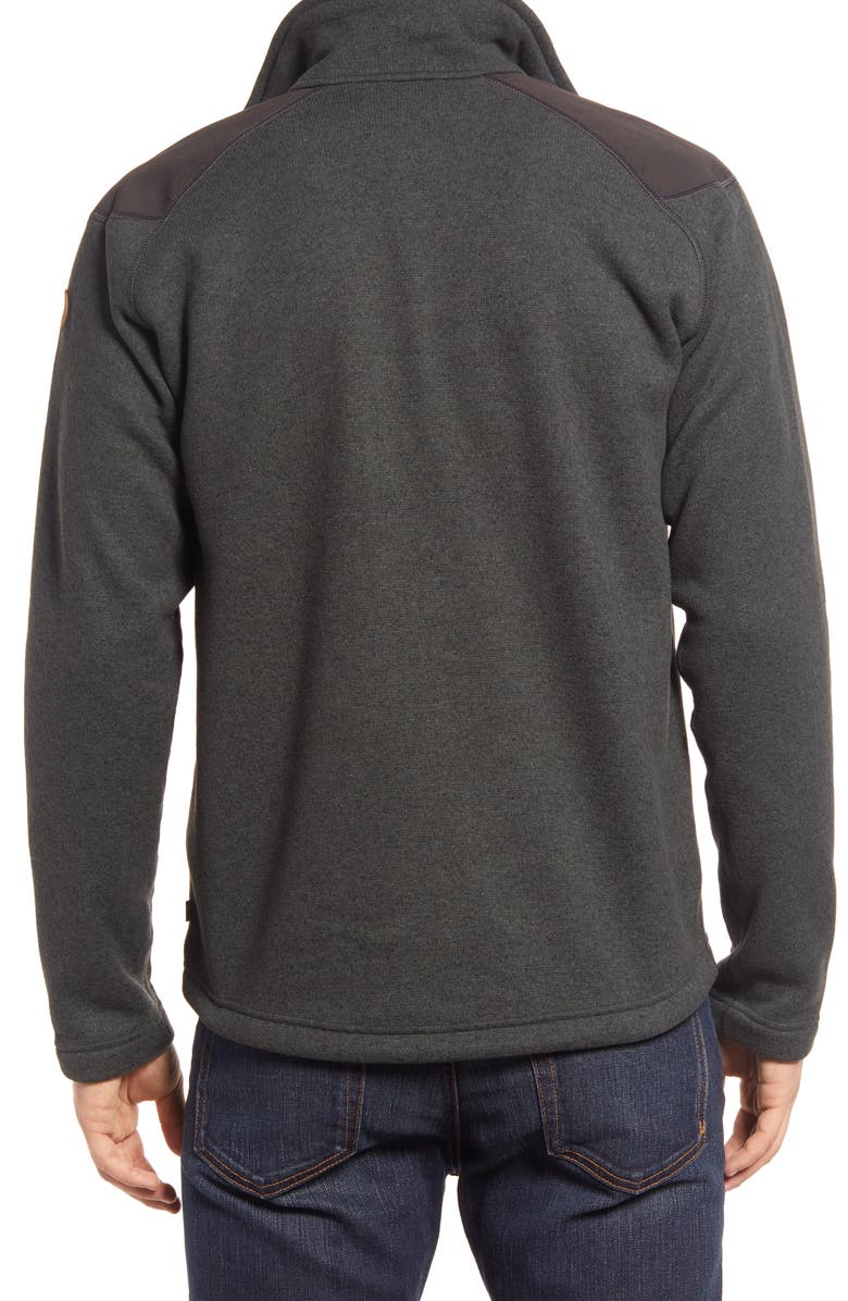 Fjällräven Buck Fleece Jacket, Alternate, color, Graphite