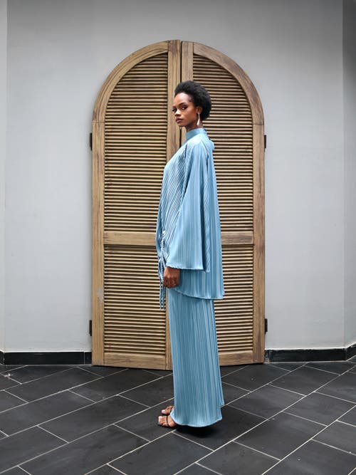 Flaunt Archive Liya Pants Set In Blue