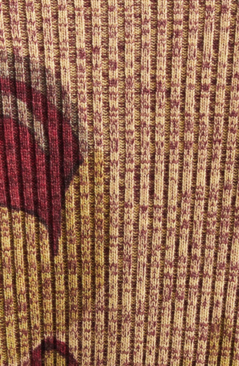 Etro Paisley Wool Knit Shirt, Alternate, color, Multicolor Green Base