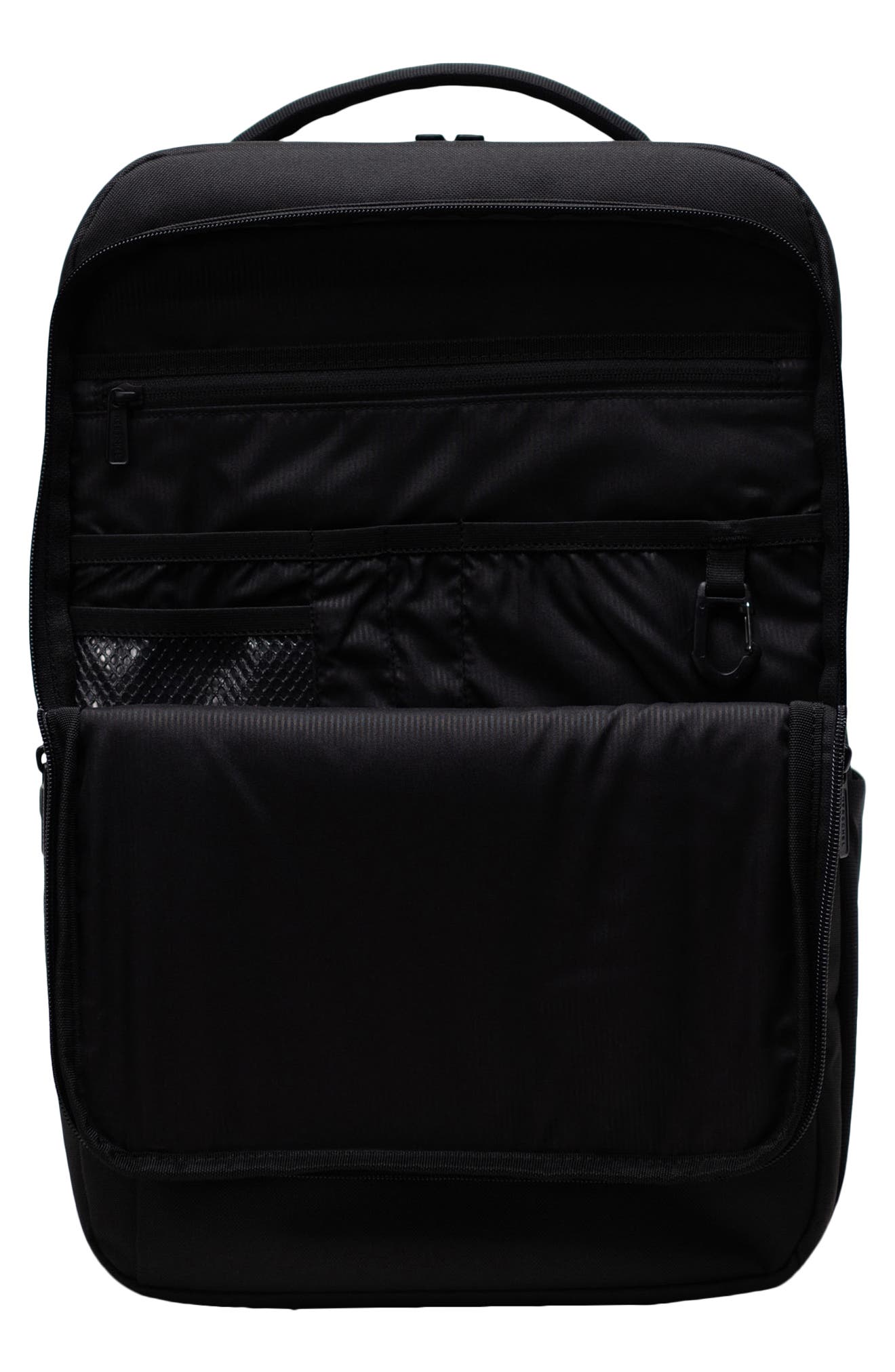 Herschel Supply Co. Kaslo Recycled Polyester Tech Backpack, Alternate, color, Black