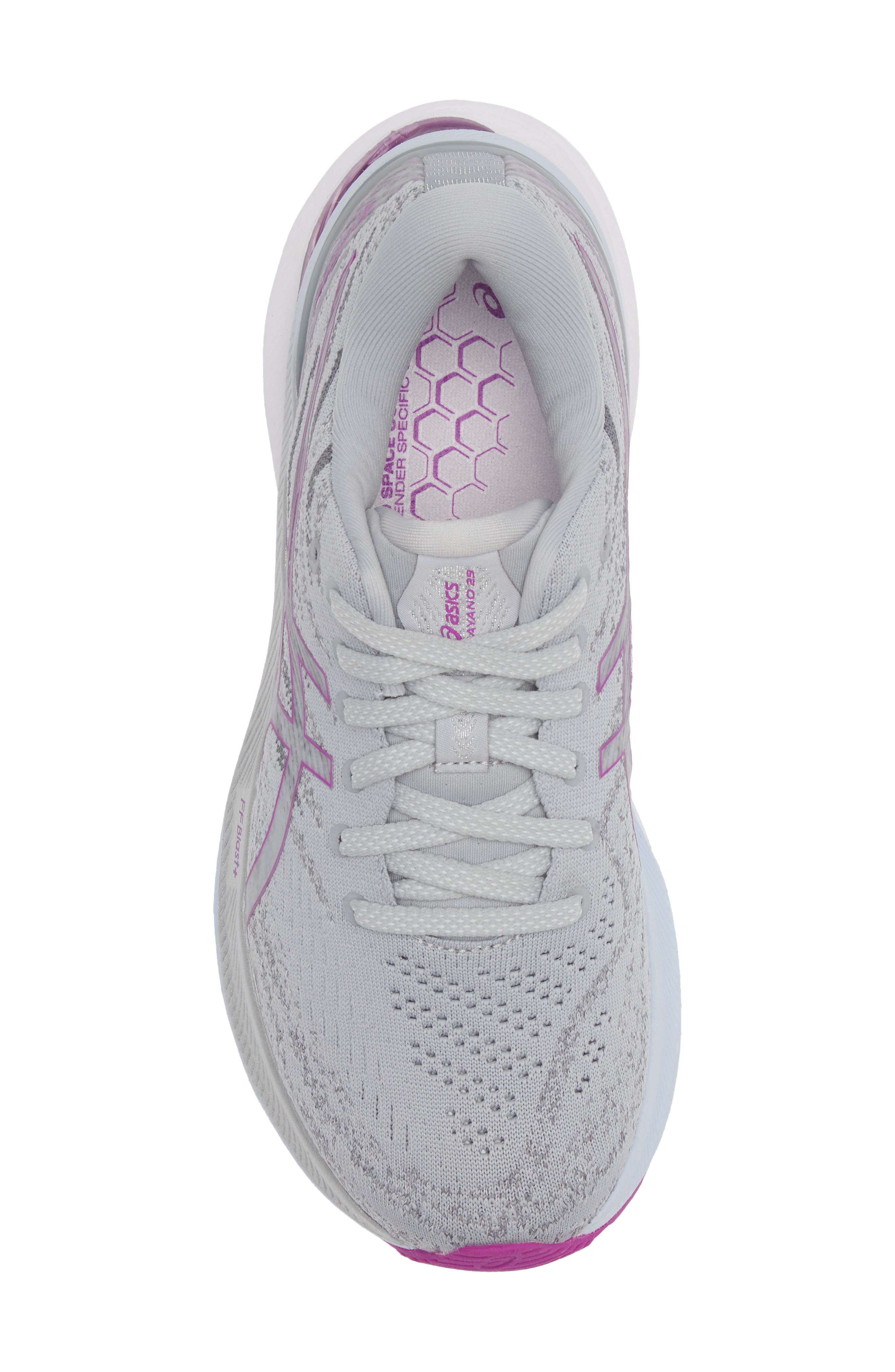 GEL-KAYANO® 29 Running Shoe, Alternate, color, PIEDMONT GREY/ ORCHID