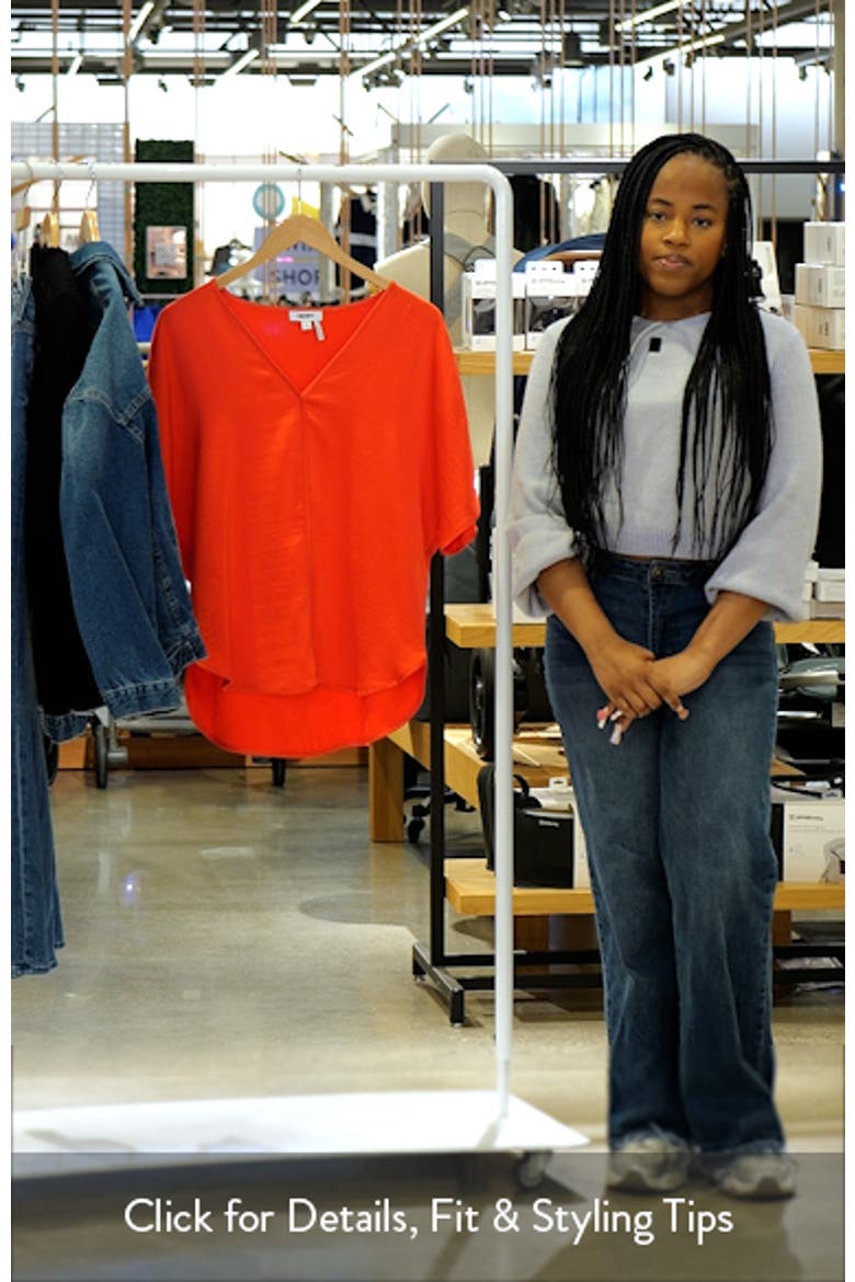 Short Sleeve Woven Top video