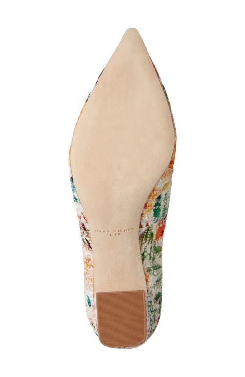 Marc Fisher Ltd Zala Block Heel Pump In Light Natural