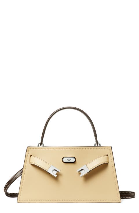 Petite Lee Radziwill Leather Double Bag