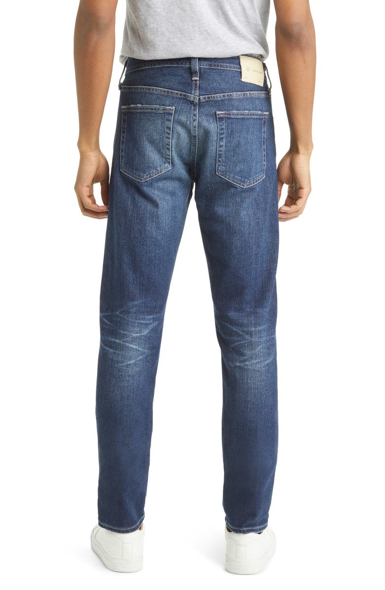 AG Tellis Slim Fit Stretch Jeans, Alternate, color, 9 Years Solar Ray Destructed