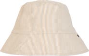 Vince Stripe Canvas Bucket Hat