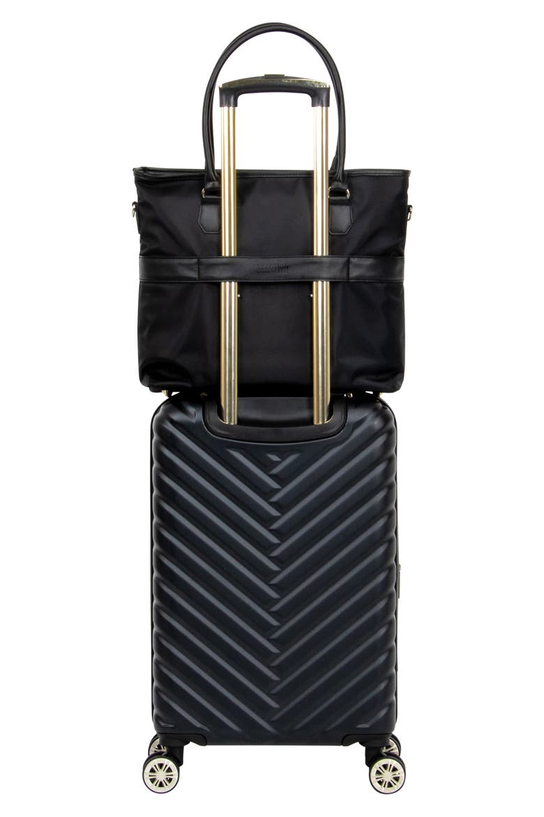 Madison Square Travel Two-Piece Set, Alternate, color, BLACK