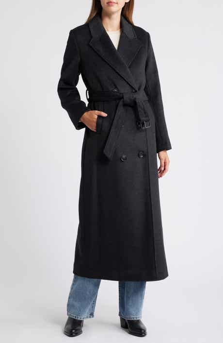 Sam Edelman Double Breasted Twill Coat