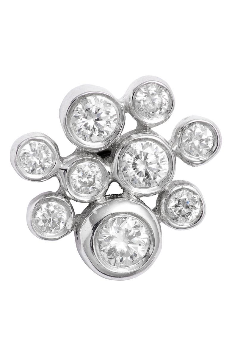 Meira T Diamond Cluster Stud Earrings, Alternate, color, 