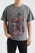 Ksubi Knotted Ekcess Oversize Graphic T-Shirt