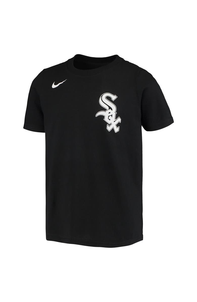 Nike Youth Nike Eloy Jimenez Black Chicago White Sox Player Name & Number T-Shirt, Alternate, color, 