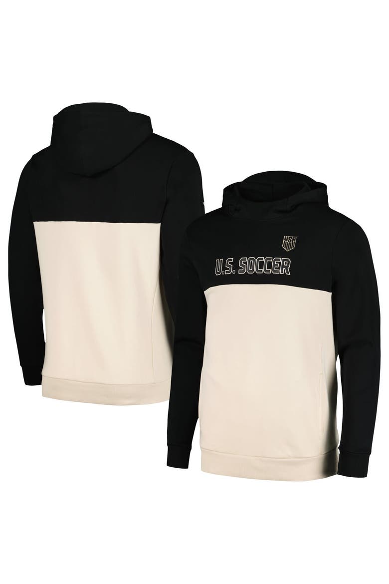 Men's Levelwear Black USMNT Bracket Pullover Hoodie, Main, color, Black