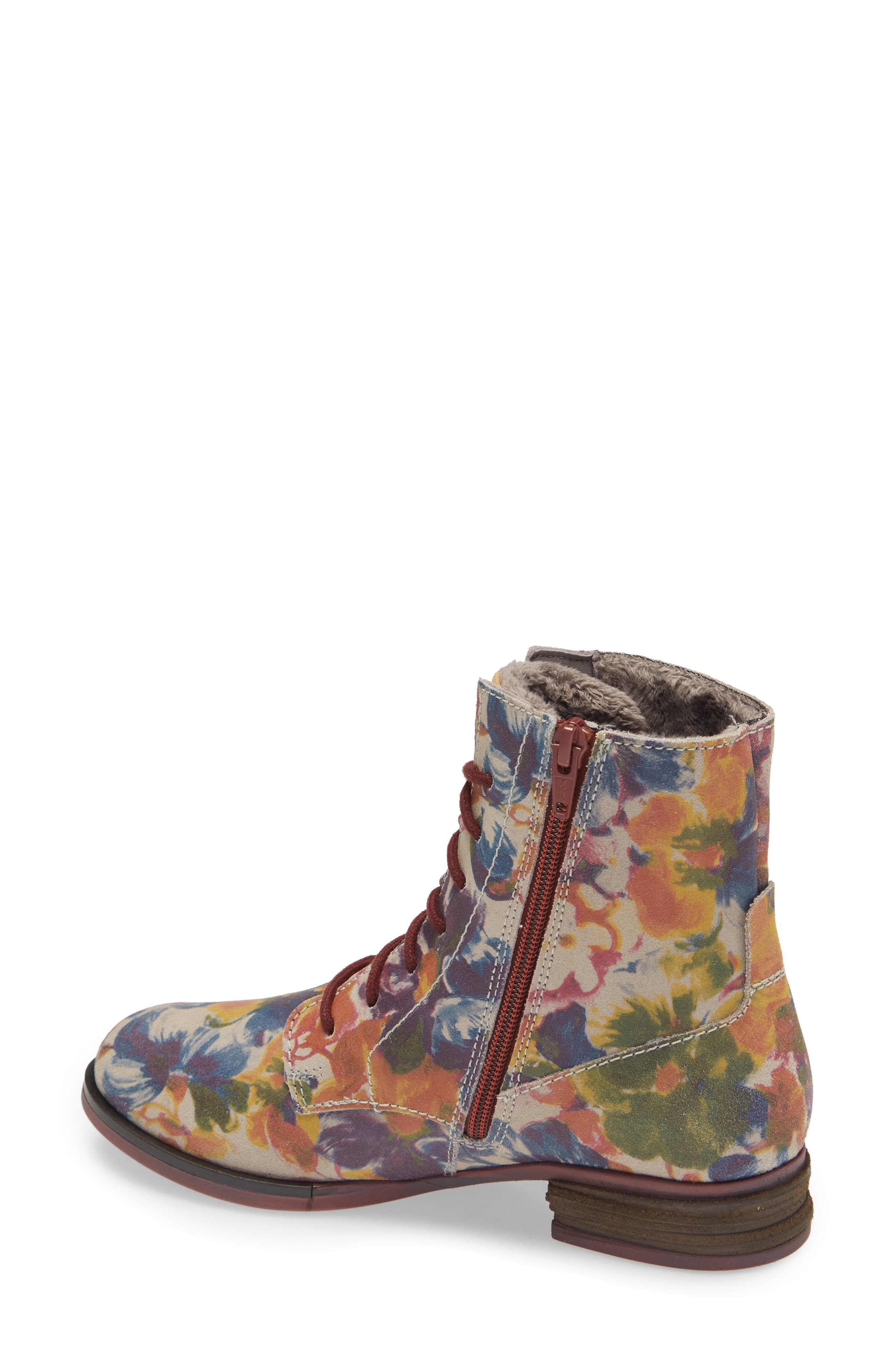 Sanja 01 Bootie, Alternate, color, MULTICOLOR LEATHER