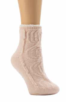 CUDDL DUDS Cozy Chenille Lined Crew Socks