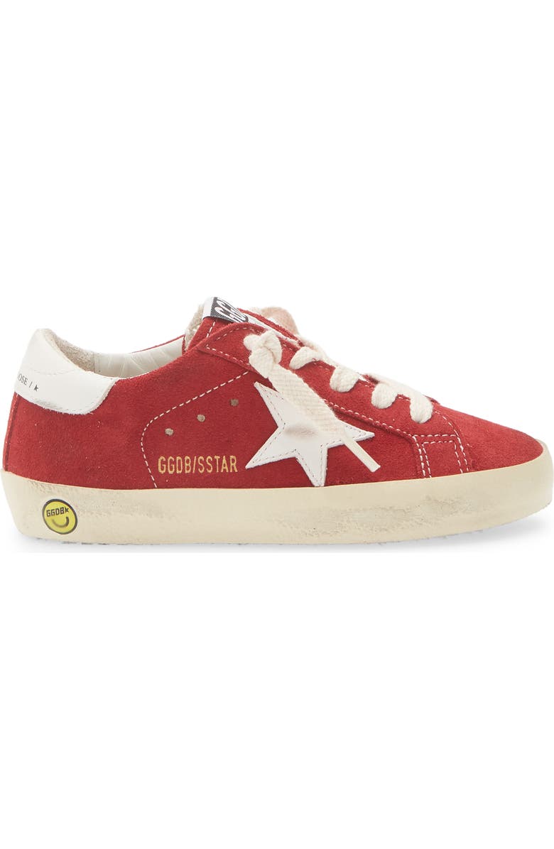 Golden Goose Kids' Super Star Sneaker, Alternate, color, Red/ White