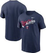Nike Men's Nike Navy Minnesota Twins Twin Cities Snow Hometown T-Shirt