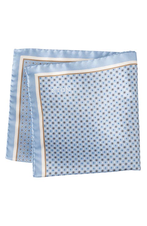 Quadrant Silk Pocket Square
