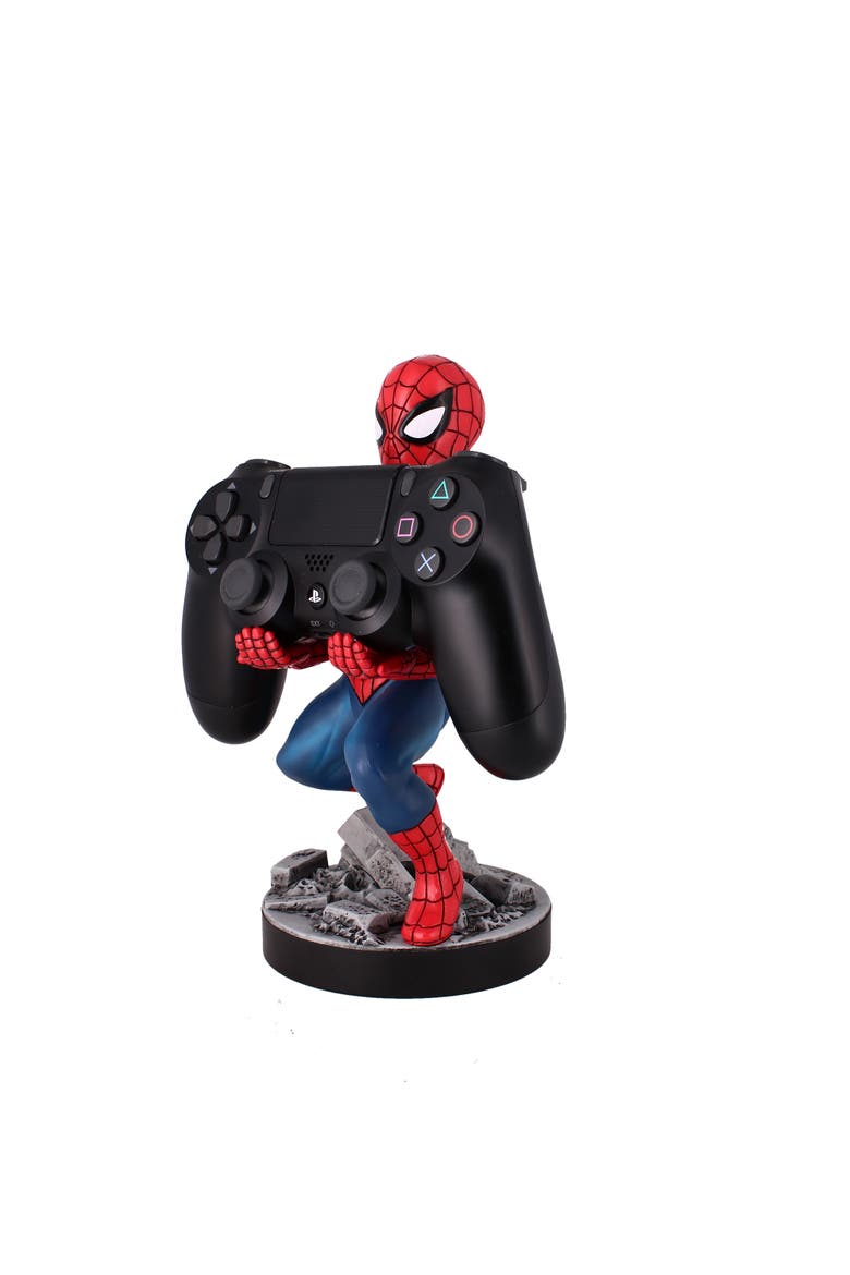 Marvel, The Amazing SpiderMan Phone & Gaming Controller Holder, Alternate, color, Multicolored