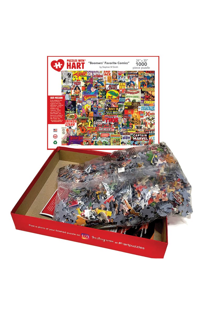 Hart Puzzles Boomers
Favorite Comics by Steve Smith, 24" x 30", 1000 Piece Puzzle, Alternate, color, Multicolored