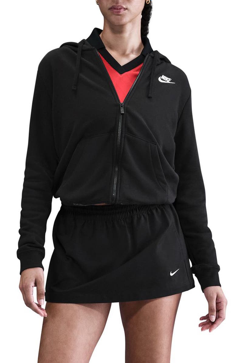 Nike Sportswear Club Fleece Full Zip Hoodie, Main, color, 