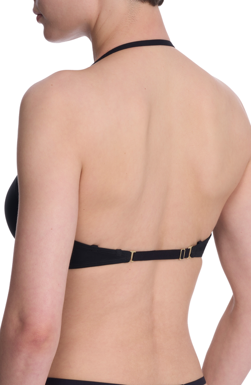 Natori Verge Convertible Plunge T-shirt Bra In Black