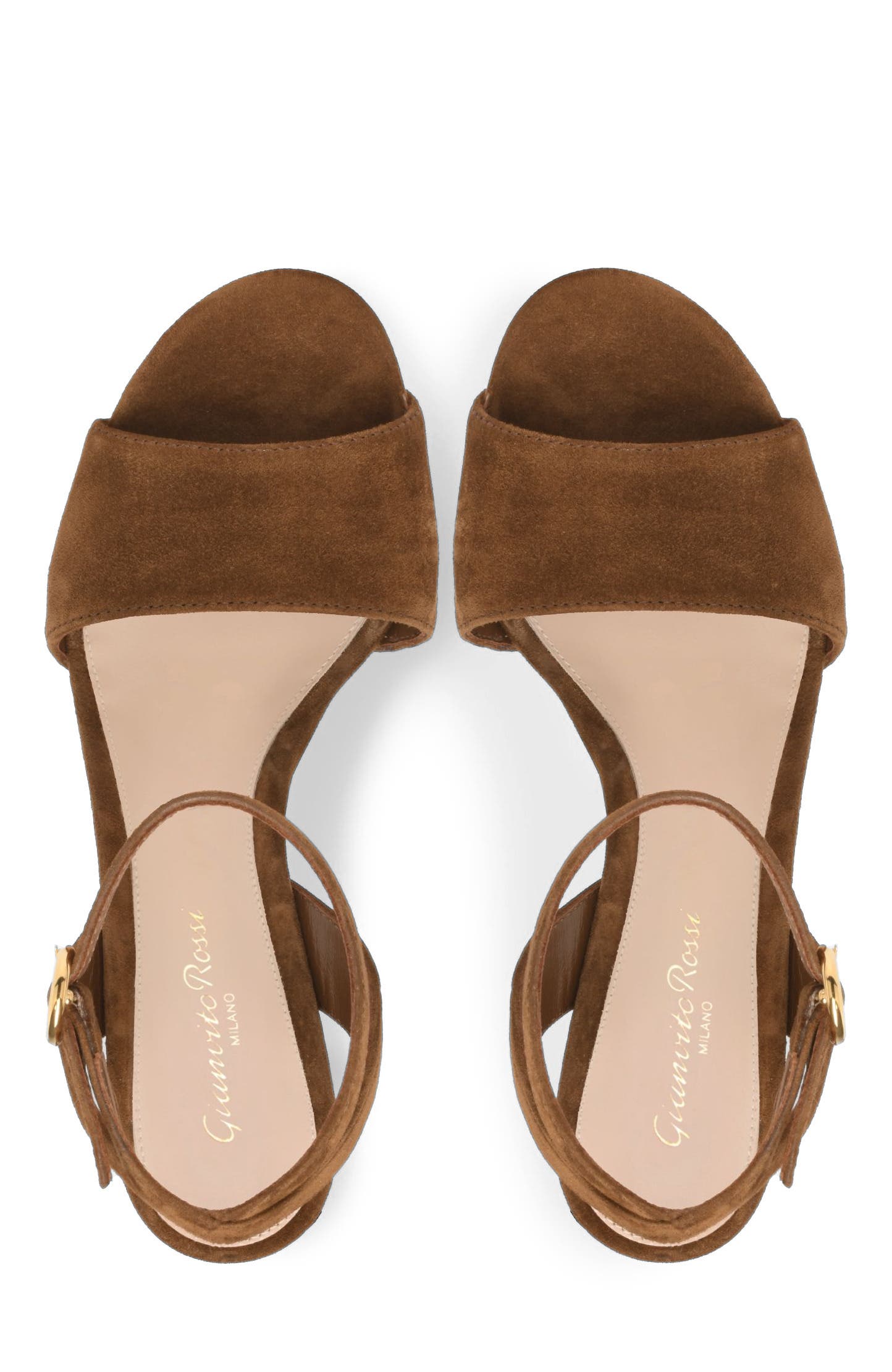 Gianvito Rossi Ardèa Sandals, Alternate, color, Brown Leather