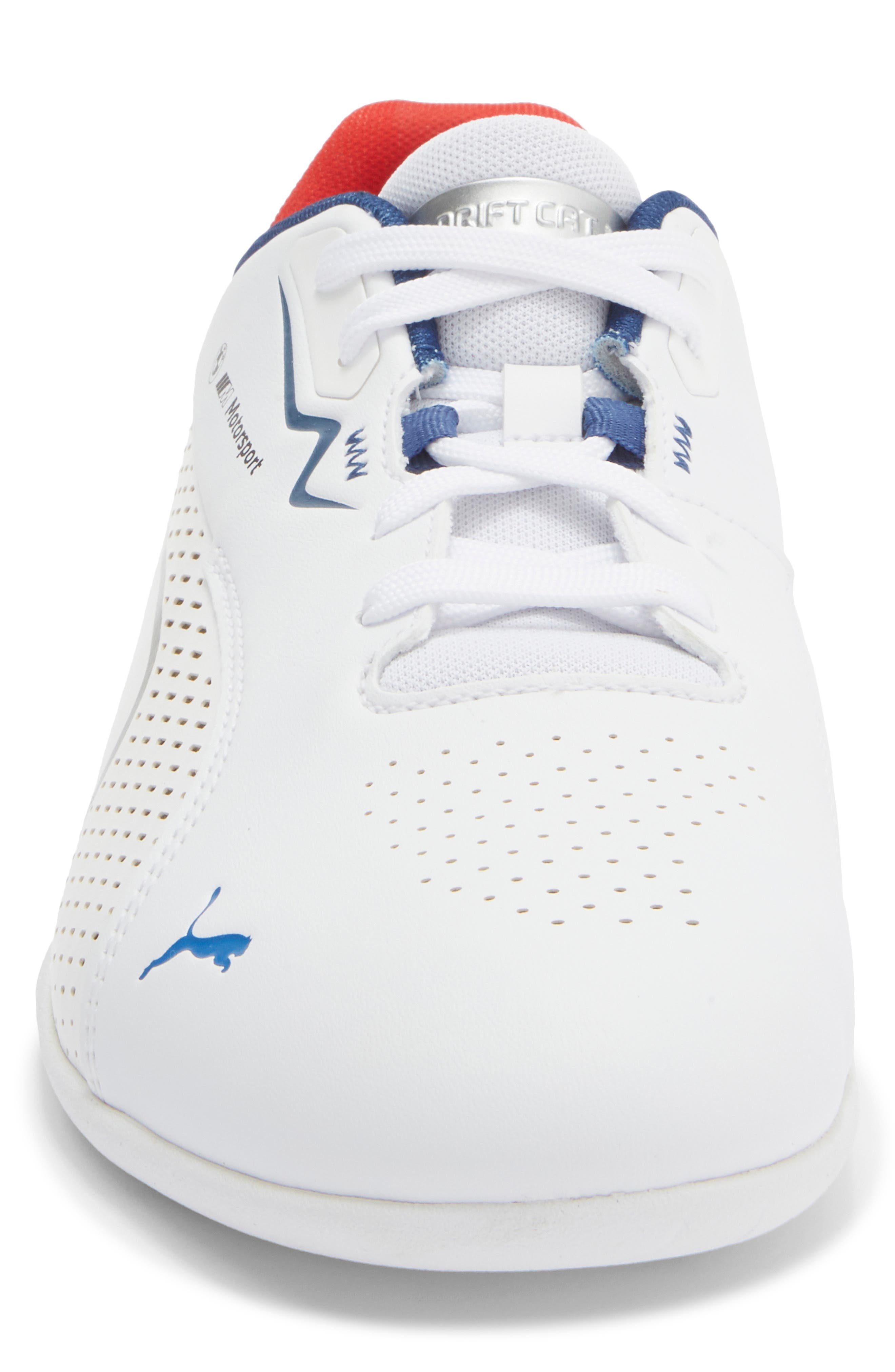 PUMA x BMW MMS Drift Cat 11 Sneaker, Alternate, color, Puma White