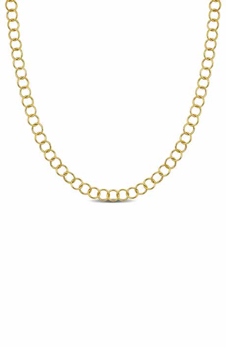 DELMAR Rolo Chain Necklace, 4mm