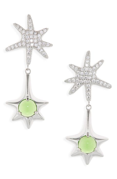Star Drop Earrings