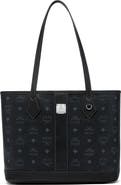 MCM New Small Liz Shopper in Visetos