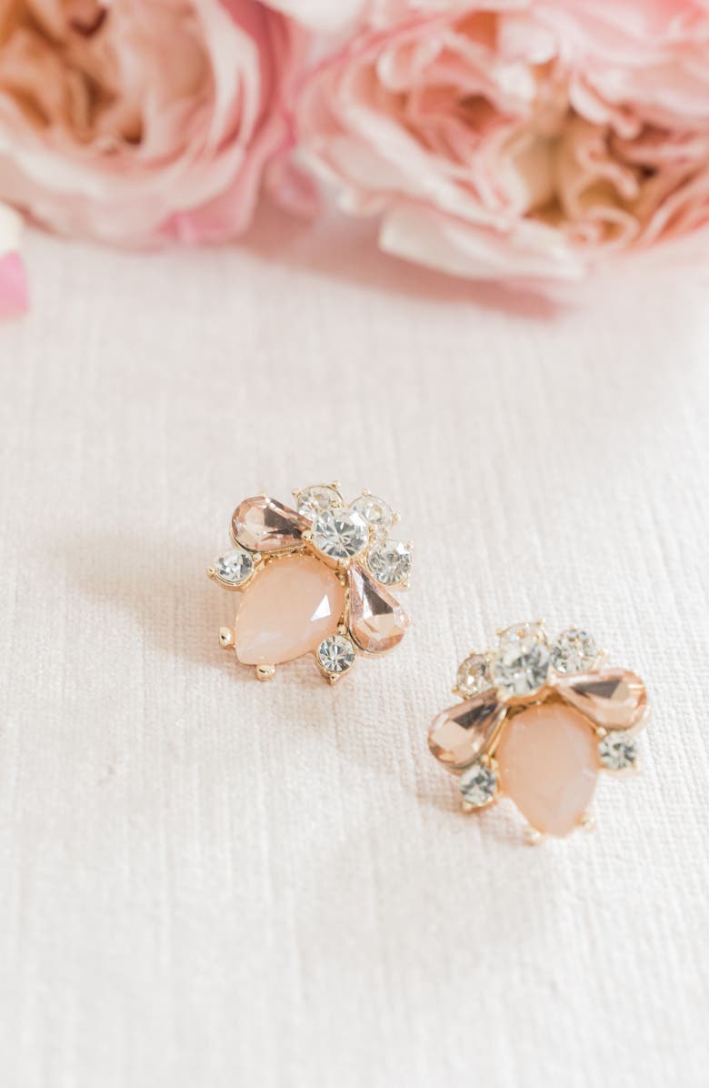 Rachel Parcell Cluster Button Stud Earrings, Alternate, color, 