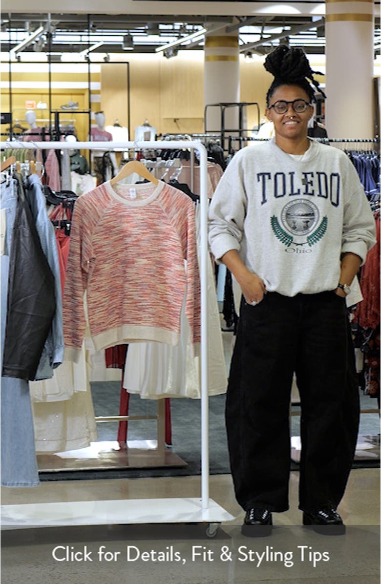 Reversible Raglan Sleeve Sweatshirt, sales video thumbnail