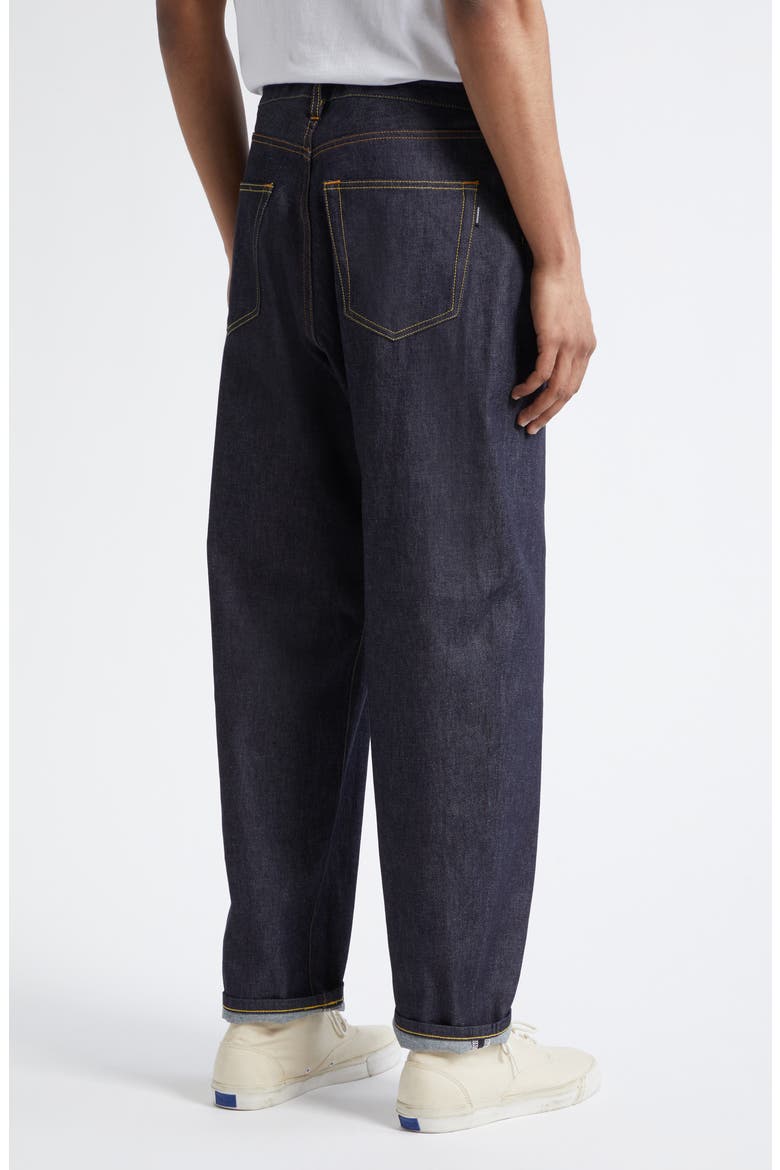 Embroidered Graphic Straight Leg Jeans, Alternate, color, INDIGO