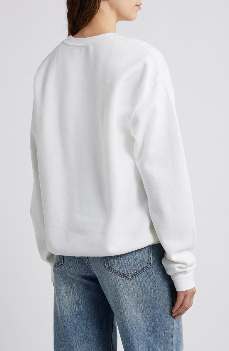 Junk Food NFL Eagles Conversion Graphic Sweatshirt, Alternate, color, White