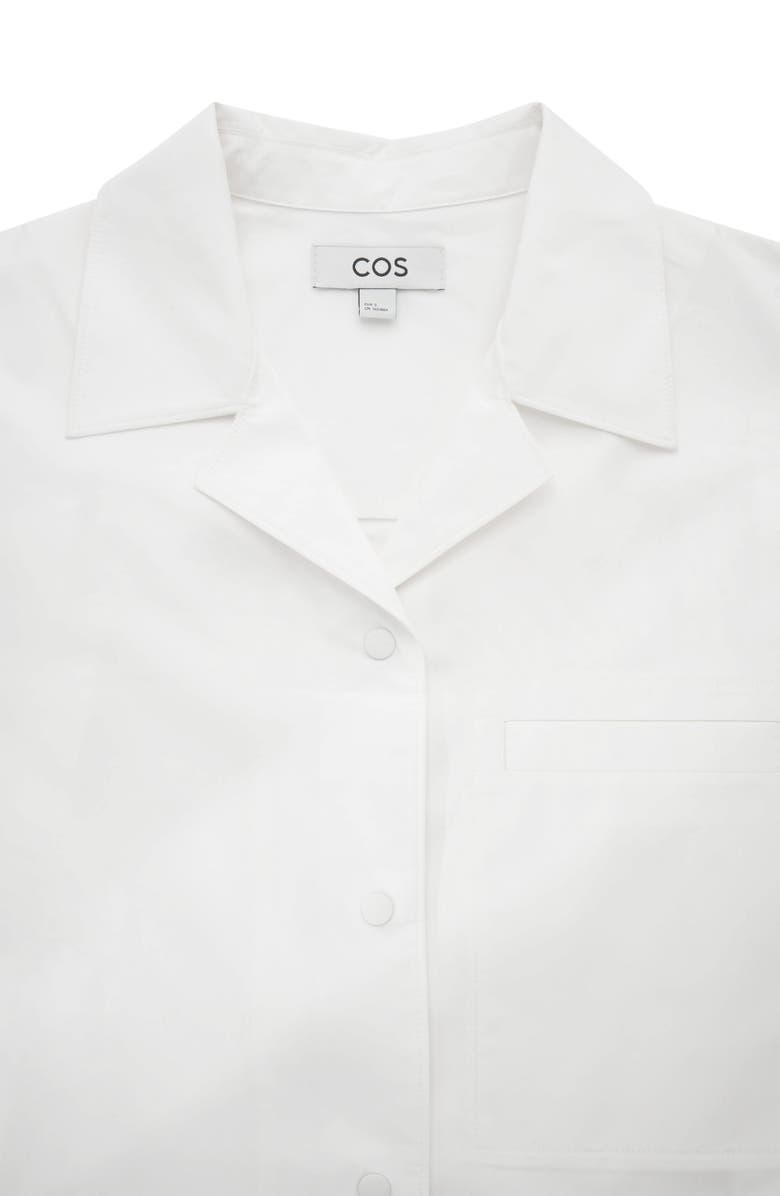 COS Boxy Short Sleeve Button-Up Shirt, Alternate, color,