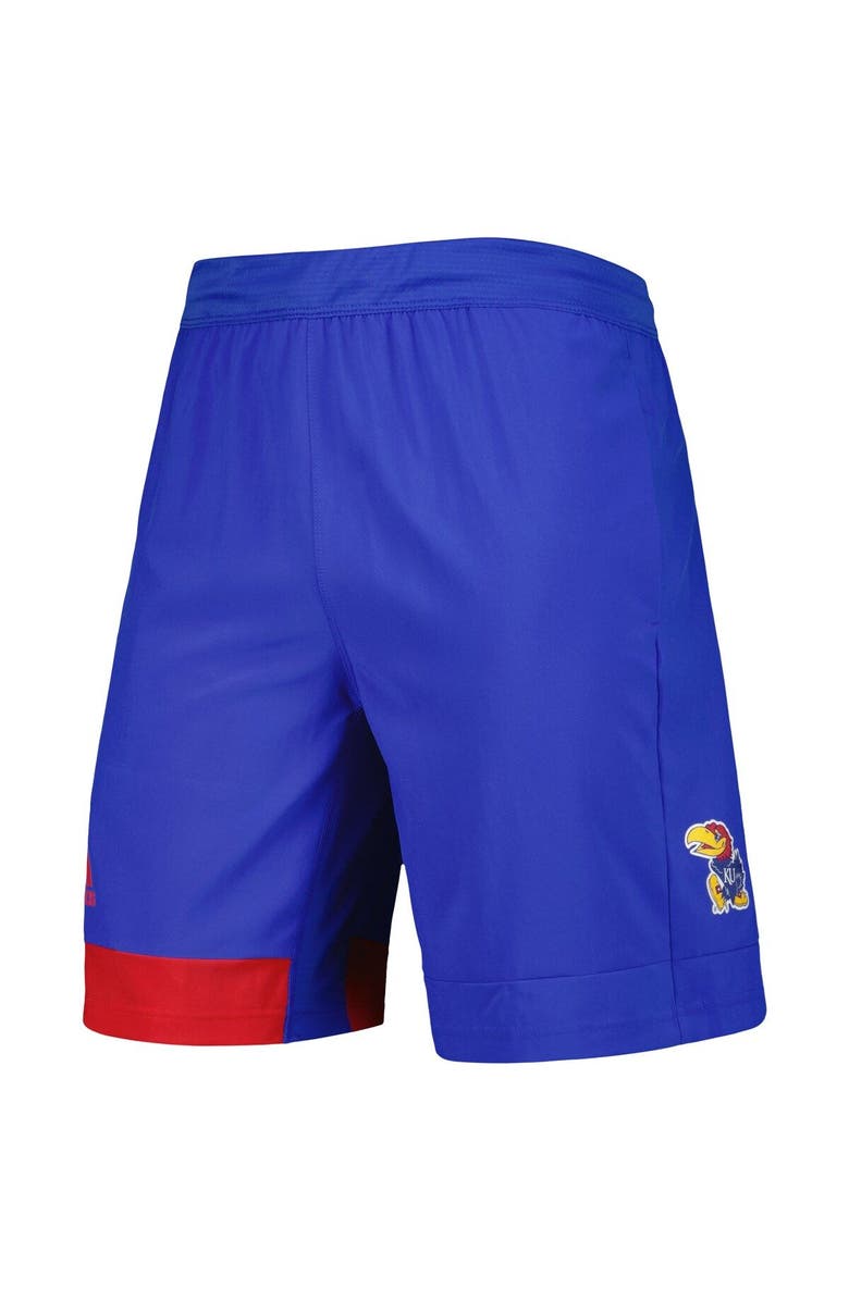 adidas Men's adidas Royal Kansas Jayhawks Training Shorts, Alternate, color, Royal