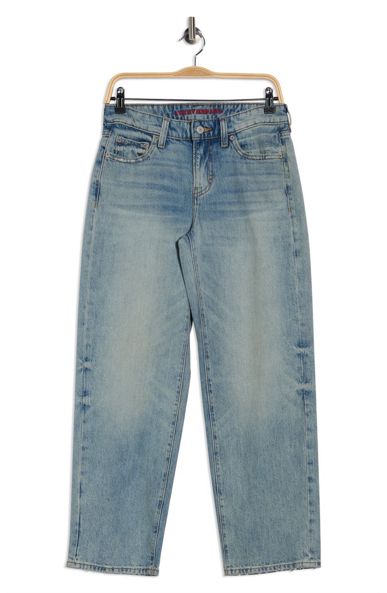 Lucky Brand The Baggy Nonstretch Jeans, Alternate, color, Giddy Up Wash
