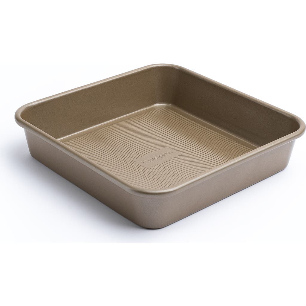 Cuisipro 9.5 X 2-inch Square Steel Nonstick Baking And Cake Pan In Brown