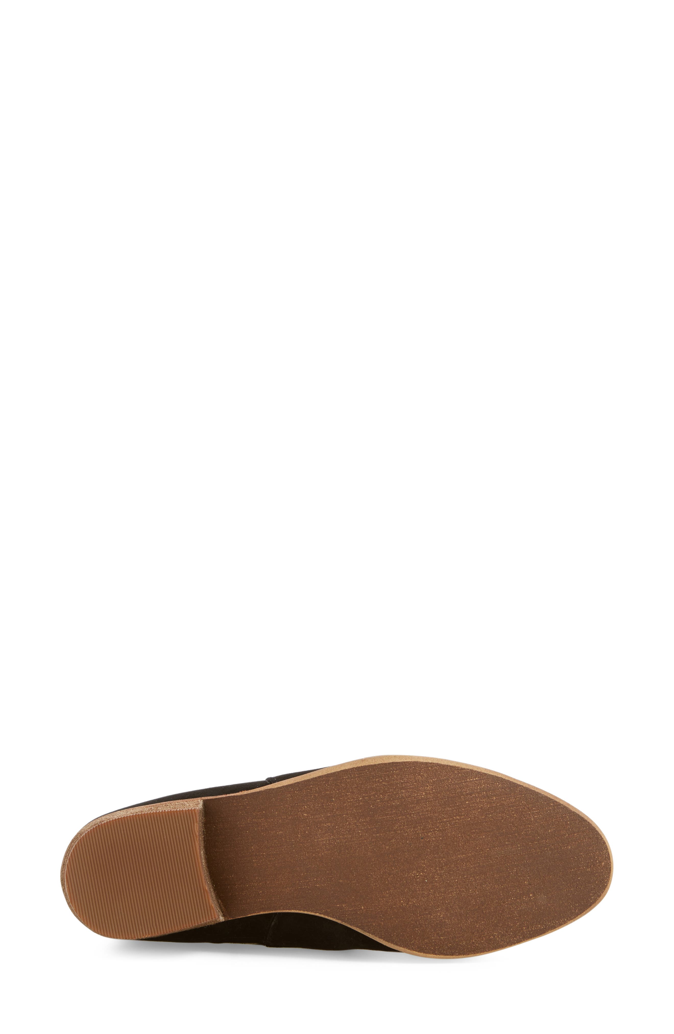 'Tripp' Bootie, Alternate, color, BLACK SUEDE