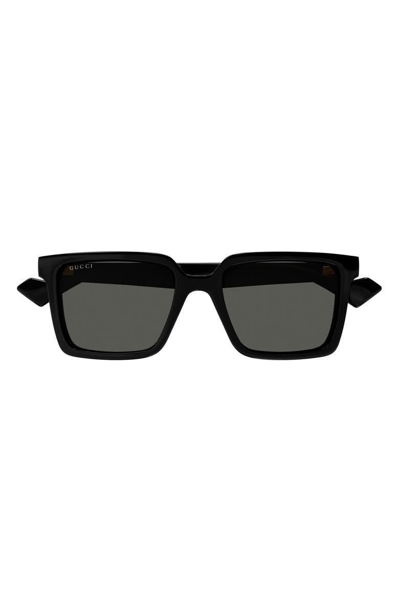 Gucci 55mm Square Sunglasses, Main, color, 