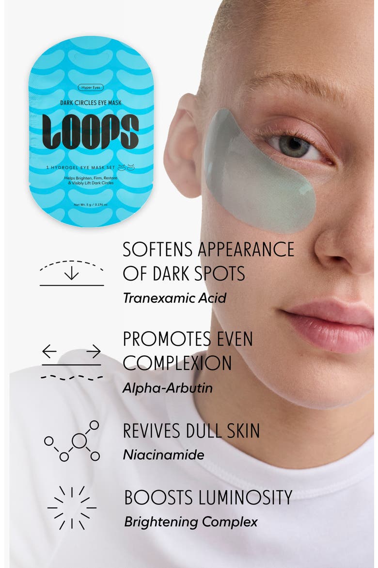 Bright Eyes 3-Pack Eye Masks, Alternate, color, NO COLOR