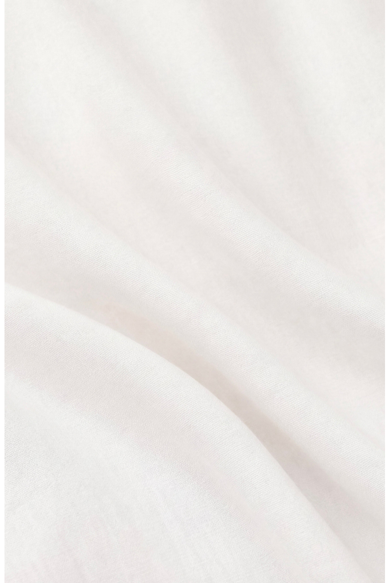 Puff Sleeve Mini Dress with Keyhole Front and Bow Tie Detail, Alternate, color, White