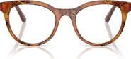 Dolce&Gabbana 52mm Round Optical Glasses
